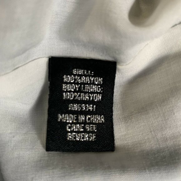 NEW Small Lightweight Zip Front Jacket Blue White - Picture 8 of 8